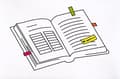 Miniatyrbillede 6 af 6: 3M Post-it Notes-markører i etui, Ultra Colors, 4 x 50 ark (670-4U)