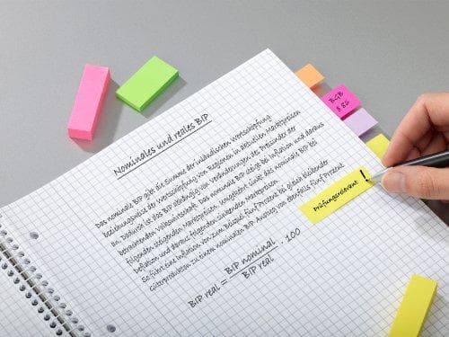3M Post-it Notes-markører i etui, Ultra Colors, 4 x 50 ark (670-4U)