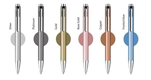 Pelikan 817707 Kulspetspenna Blå Clip-on Infällbar Medium 3 st (817707)