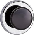 Miniatyrbillede 5 af 5: Maul Power Magnet (Diameter XH) 67mm x 33mm Rund Med Knap Sølv Sort 1 stk. 6155096
