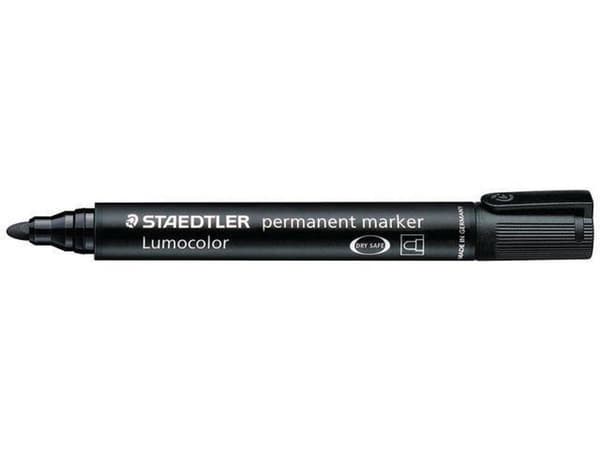 10x Filtpenna Staedtler Rund svart 2mm
