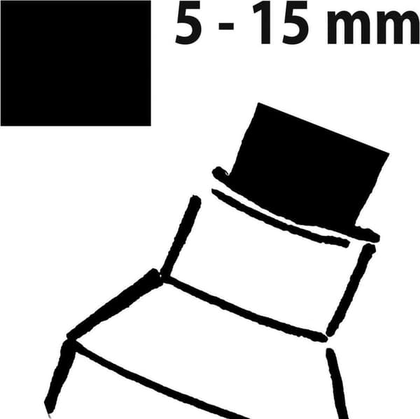 Kridttusch Sigel 5-15mm vaskbar hvid