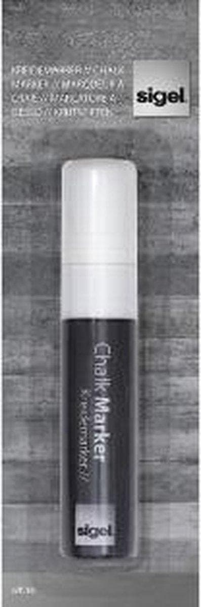 Kridttusch Sigel 5-15mm vaskbar hvid
