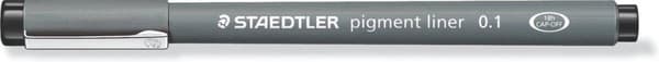 Pigmentlinener fineliner - laatikko 6 kpl (4 + 2)