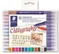 Miniatyrbild 5 av 10: Kalligrafi penna. duo point - set 12 st