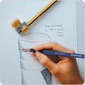 Miniatyrbillede 3 af 3: Blyant Staedtler Noris Hardness 2HB box a 12