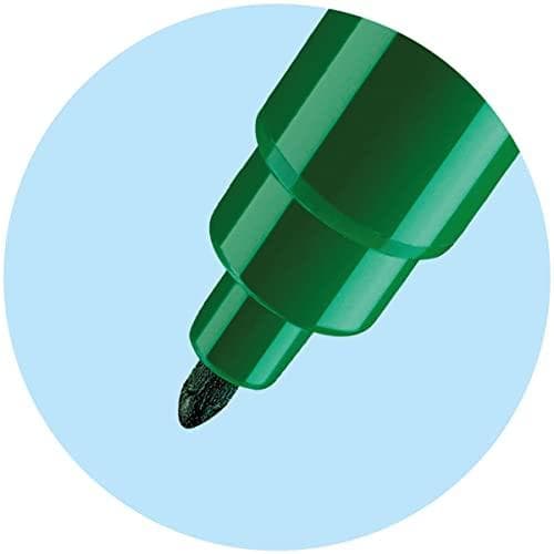 Pelikan 813846 fiberpenna Colorella Duo C407, 12 pennor i vikbar kartong