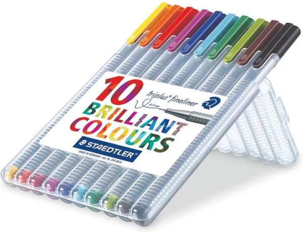 Triplus fineliner - Æske 10 stk