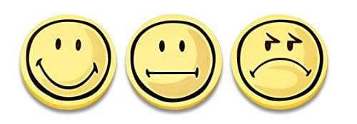 magnetoplan 1111564 moderation kort smiley negativ