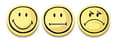 Pikkukuva 3 / 3: FRANKEN-valvontakortin arviointisymboli viestintäkortti SMILIE POSITIVE