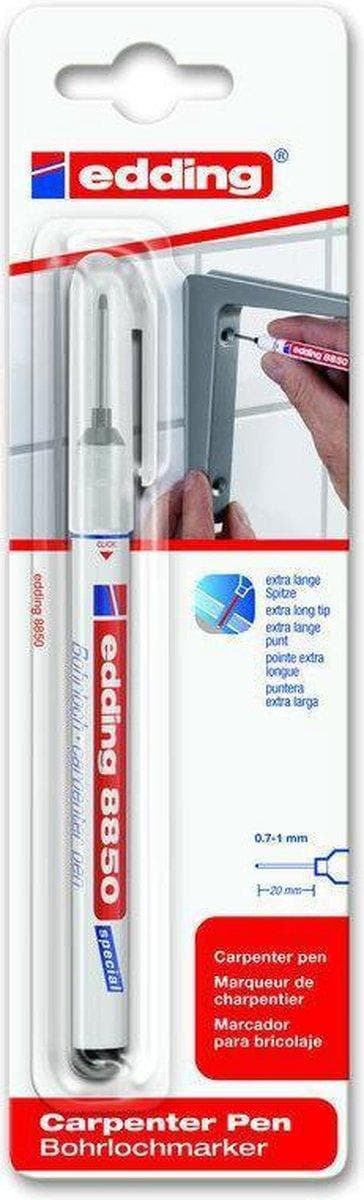 Edding 8850 snedkerpen sort (0,7 - 1 mm rund) -