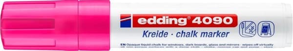 edding-4090 kritamarkör / fönstermarkör neonrosa 1st 4-15 millimeter / 4-4090069