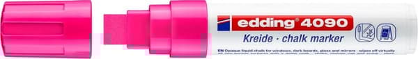 edding-4090 kritamarkör / fönstermarkör neonrosa 1st 4-15 millimeter / 4-4090069