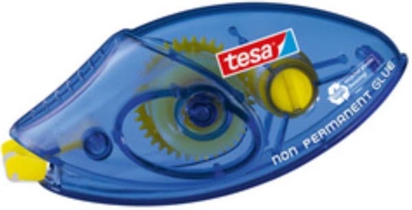tesa® limrulle, icke-permanent ecoLogo®, flyttbar, 8,5m:8,4mm, engångs