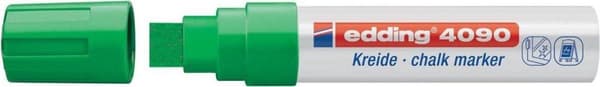 Edding 4090 Vinduesmarkør Chalk Marker grøn