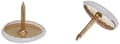 Miniatyrbillede 3 af 4: herlitz tegnestifter, hvid, diameter: 9,5 mm lavet af metal, plastbelagt hoved (8770158)