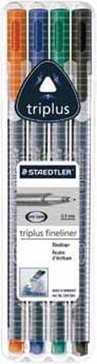 triplus fineliner - Box 4 st