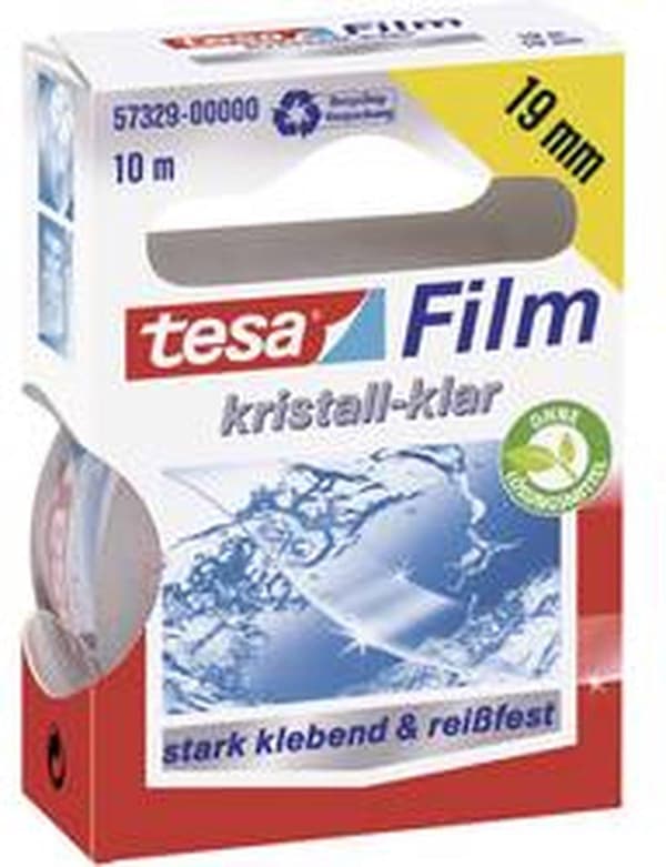 Tesa 57329 57329 Tesafilm Tesafilm Transparent (LXB) 10 MX 19 Mm 1 rullar
