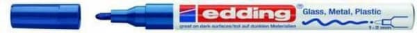 Edding 751 Gloss Maling Marker Blå