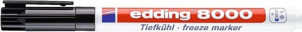 edding Frozen marker 8000 1 mm, musta