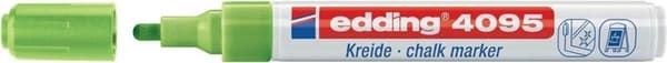 edding 4095 kridtmarkør lysegrøn