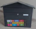 Miniatyrbild 1 av 5: Haushalt Mailboxpd967t Anthracite Color