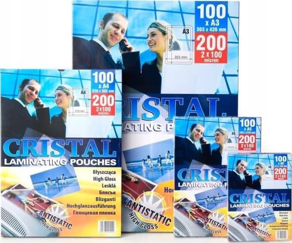 Argo Selvklebende lamineringsfolie A5 ARGO 330512 125mic 100 stk.