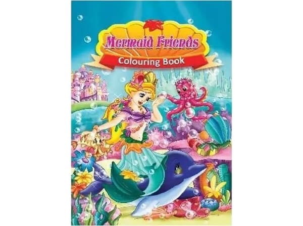 Carioca Malebog A4 Mermaid Friends 16 sider