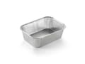 Miniatyrbild 4 av 4: Foliebakke, Plus Pack, 1-Compartments Rektangulær kapacitet 500ml,150x110x44mm aluminium, aluminium,