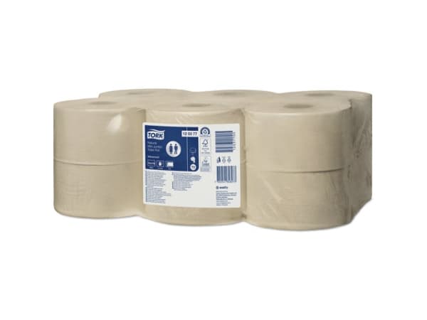 WC-paperi Tork Jumbo Mini T2 170 m 2-kertainen Nature,12 rl/krt