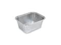 Miniatyrbild 1 av 5: Aluminium tray, Plus Pack 1-Compartments, Rektangulær kapacitet 250ml,108x83x42mm aluminium, alumini