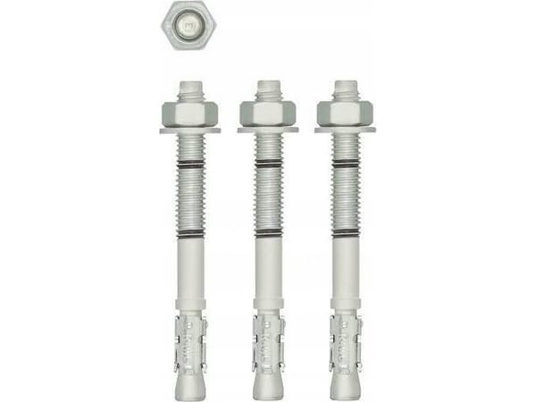 Rawlplug R-HPTIIZF Båndanker M16x125 mm, Flake Galvanized, Alternativ 1 - 1ts