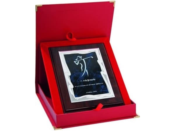 Victoria Sport Diploma laget av plast med gravert metallplate + etui