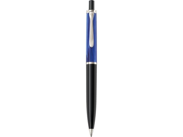 Pelikan K205, Klämma, Fastklämbar, indragbar kulspetspenna, Svart, 1 styck