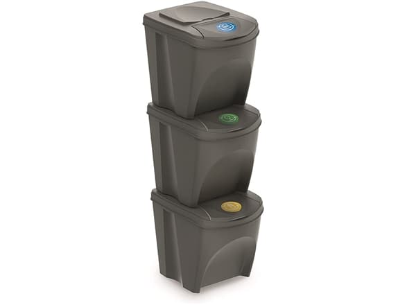 Prosperplast SORTIBOX Rektangulær Grå Plast