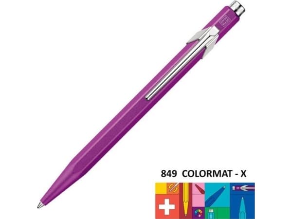 Caran d`Arche CARAN D'ACHE kulepenn 849 Colormat-X, M, lilla