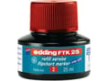 Miniatyrbilde 2 av 2: Edding FTK 25, Rød, 25 ml, edding 380, 383, 1 stykker