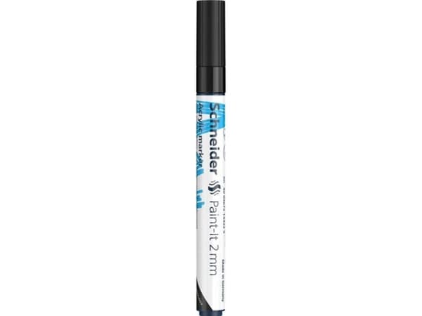 Schneider Akrylpenna SCHNEIDER Paint-It 310, 2 mm, svart
