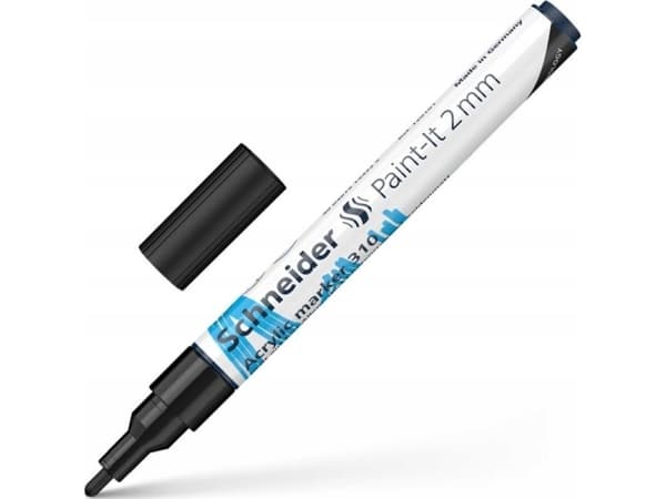 Schneider Akrylpenna SCHNEIDER Paint-It 310, 2 mm, svart