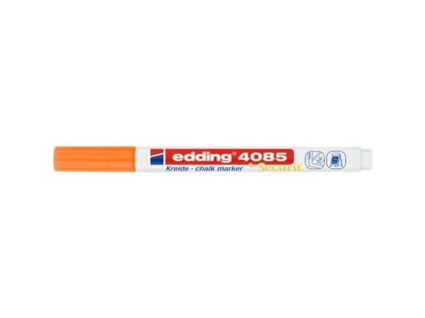 Edding Kreidemarker 4085, Oranssi, Bullet, 1 kpl