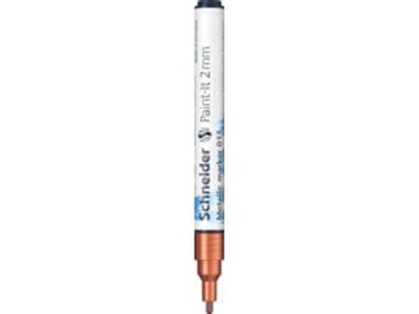 Schneider Metallic-markör SCHNEIDER Paint-It 011, 2 mm, kopparmetallic