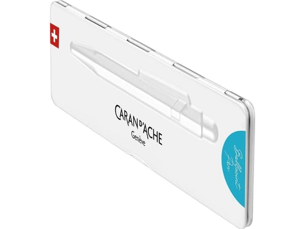CARAN D'ACHE 849 Colormat-X kulspetspenna, M, i box, turkos