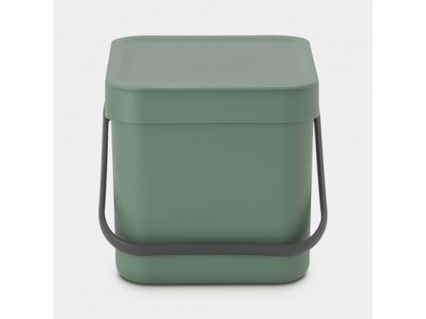 Brabantia 129841, 6 L, fyrkantig, plast, grön, 200 mm, 245 mm