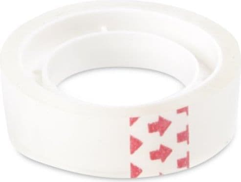 Polsirhurt selvklebende tape 12mm x 20Y 12 ruller