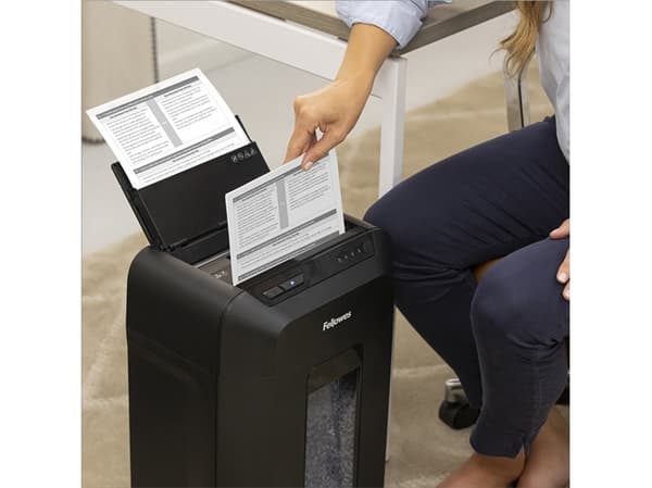 Fellowes Aktenvernichter AutoMax 90M Autofeed musta