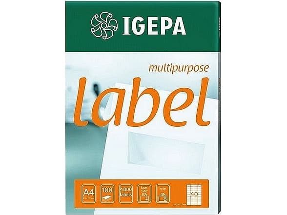 Mondi LABELS A4 IGEPA DIA.117 MM (CD) (100)