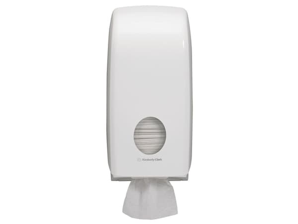 Kimberly-Clark soap dispenser Kimberly-Clark Aquarius - Folded toilet paper dispenser - White