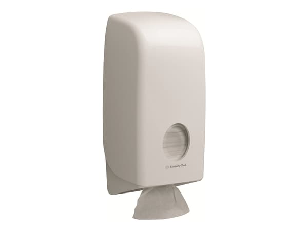 Kimberly-Clark soap dispenser Kimberly-Clark Aquarius - Folded toilet paper dispenser - White