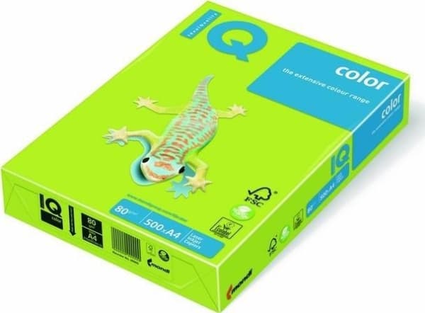 IQ Color Xero papir IQ Color A4 80g celadon 500 ark
