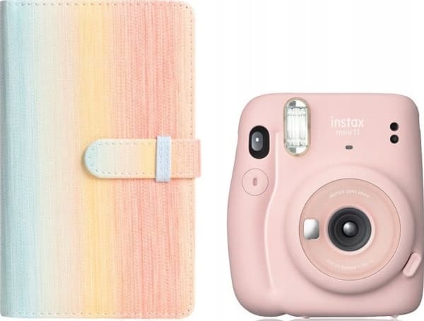 LoveInstant Fotoalbum 96 st. för Fujifilm INSTAX Mini 40 11 9 8 7 7s 90 70 EVO LiPlay / Pastellfärger